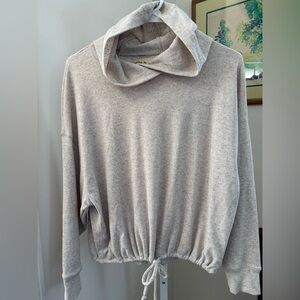 Chaser Cropped Hoodie With Tie Waist. NWT. Size Small.
